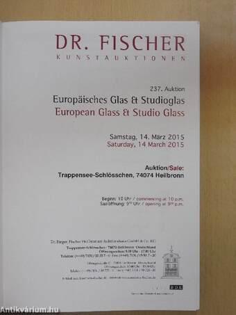 Europäisches Glas & Studioglas