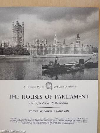 The Pictorial History of the Houses of Parliament