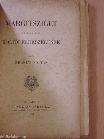 Margitsziget és más kisebb költői elbeszélések