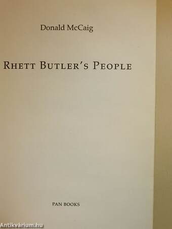 Rhett Butler's People