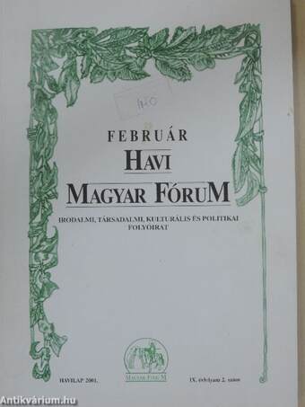 Február Havi Magyar Fórum 2001.