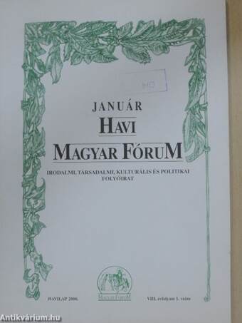 Január Havi Magyar Fórum 2000.
