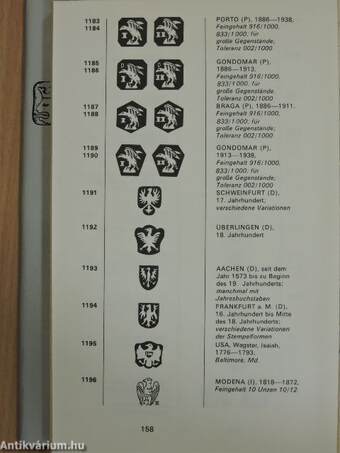 Markenzeichen auf silber