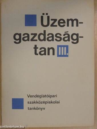 Üzemgazdaságtan III.