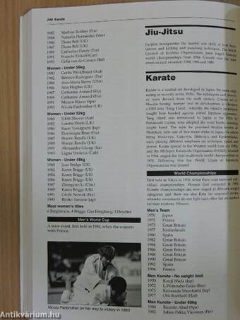 The Guinness Encyclopedia of International Sports Records and Result