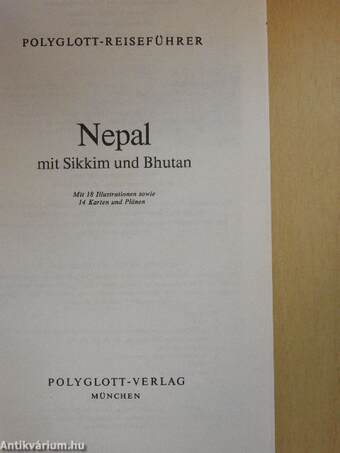 Nepal mit Sikkim und Bhutan