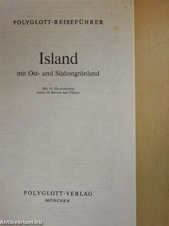 Island mit Ost- und Südostgrönland