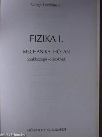 Fizika I.