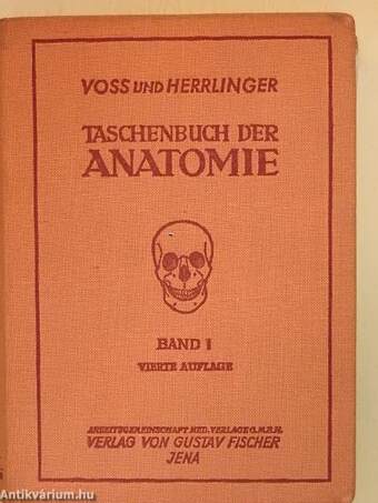 Taschenbuch der Anatomie I-III.