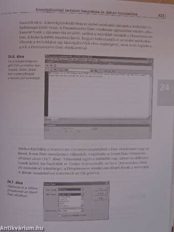 Tanuljuk meg a Macromedia Dreamweaver MX használatát 24 óra alatt