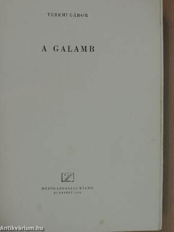 A galamb