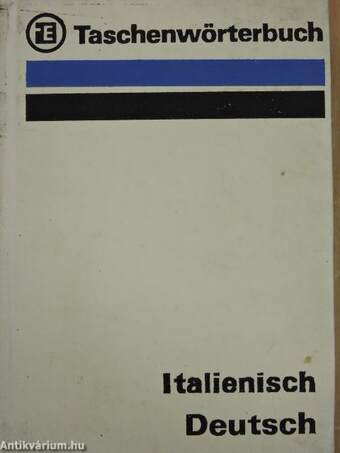 Taschenwörterbuch Italienisch-Deutsch