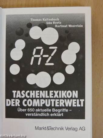 A-Z Taschenlexikon der Computerwelt