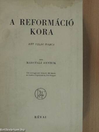 A reformáció kora