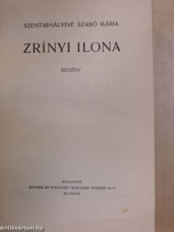 Zrínyi Ilona