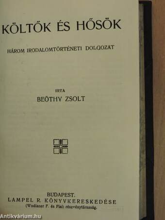 Assisi Szent Ferenc/Mikes leveleskönyve irodalmunkban/Kossuth Lajos 1848. julius 11-iki beszéde a haderő megajánlása ügyében/Költők és hősök/Szilágyi Mihály szabadulása/Mátyás deák/Hűség próbája/Emlékbeszéd Rudolf trónörökösről/A kérők/Julius Caesar