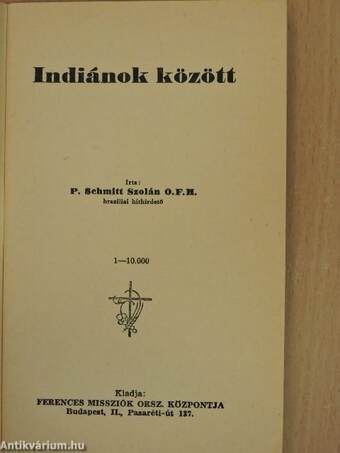 Indiánok között