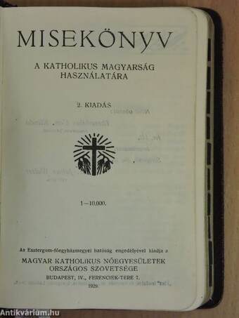 Misekönyv