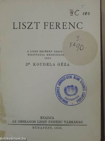 Liszt Ferenc