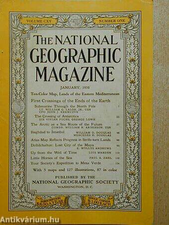 The National Geographic Magazine January 1959