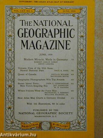 The National Geographic Magazine June 1959