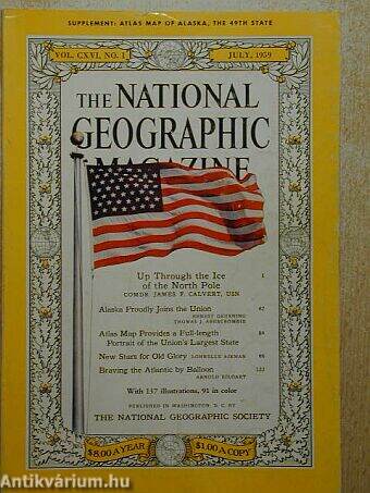 The National Geographic Magazine July 1959