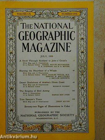 The National Geographic Magazine July 1956