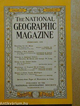 The National Geographic Magazine February 1959