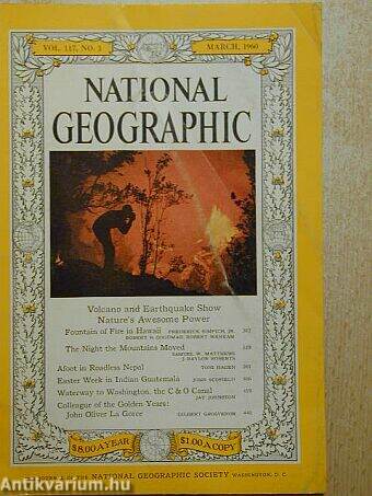 National Geographic March 1960