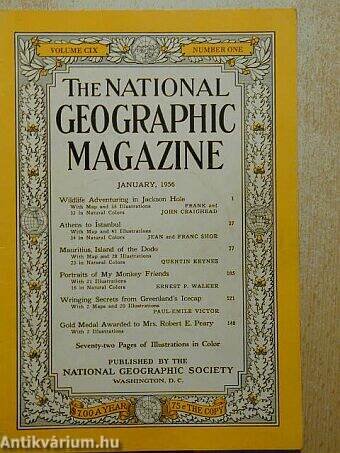 The National Geographic Magazine January 1956