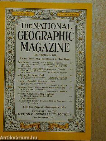 The National Geographic Magazine September 1956