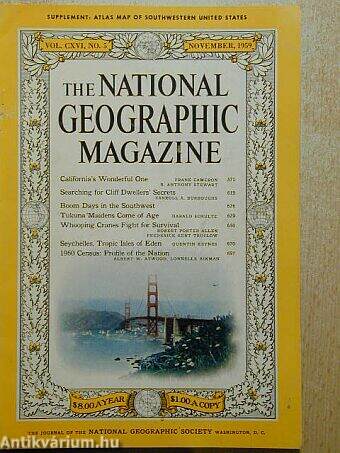 The National Geographic Magazine November 1959