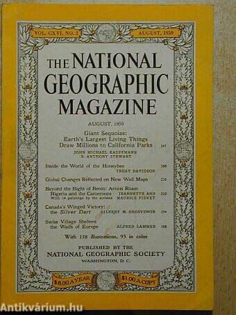 The National Geographic Magazine March 1959