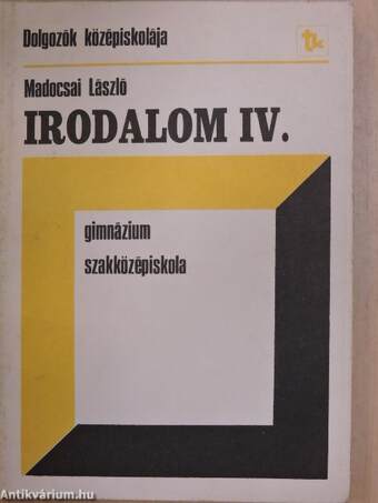 Irodalom IV.