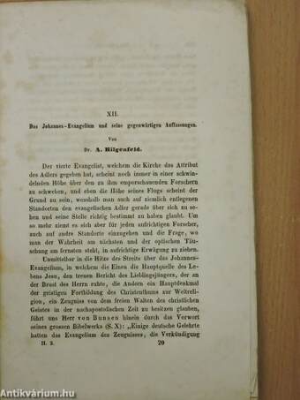 Zeitschrift für Wissenschaftliche Theologie 1859/3.