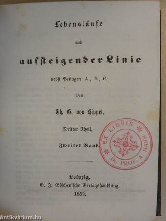 Lebensläufe nach aufsteigender Linie III/1-2. (gótbetűs) (töredék)