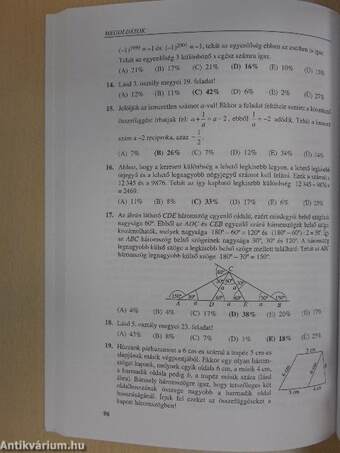 Matematikai versenytesztek 2000