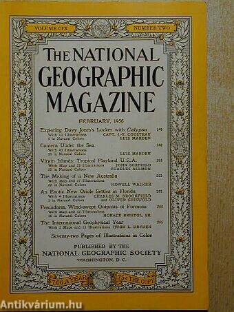 The National Geographic Magazine February 1956