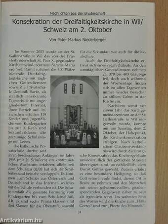 Mitteilungsblatt November 2004