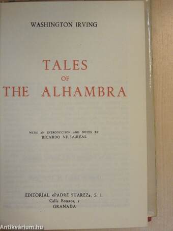 Tales of the Alhambra