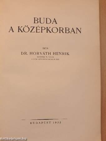 Buda a középkorban