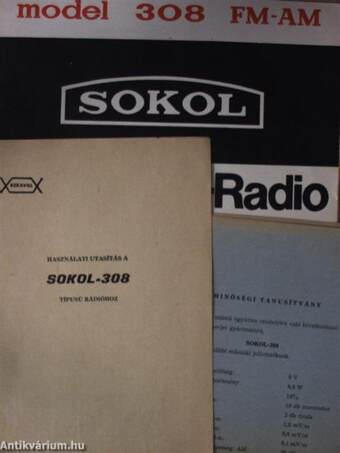 Sokol model 308 FM-AM Transistor-Radio