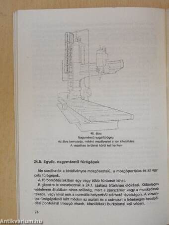 Szerszámgépek biztonságtechnikája VIII.