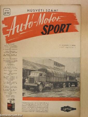 Autó-Motor Sport 1947. április 1.