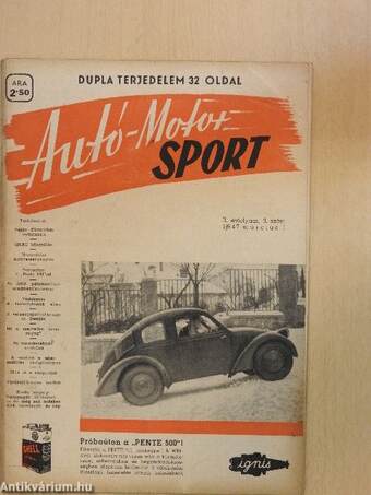 Autó-Motor Sport 1947. március 1.