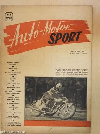 Autó-Motor Sport 1946. október 1.