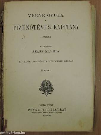 Tizenötéves kapitány (rossz állapotú)