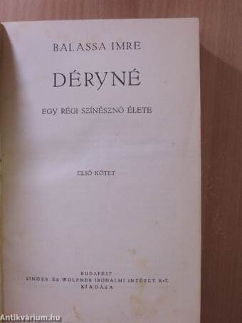 Déryné I-II.