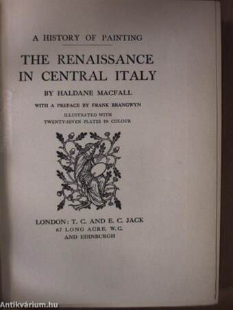 The Renaissance in Central Italy