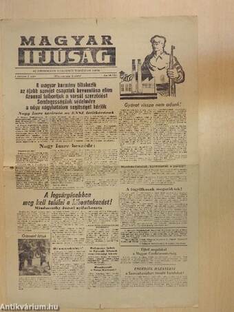 Magyar Ifjúság 1956. november 2.